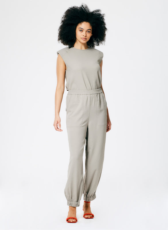 Chalky Drape Plashet Jogger - Regular