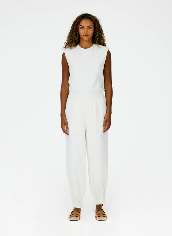 Chalky Drape Plashet Jogger - Long