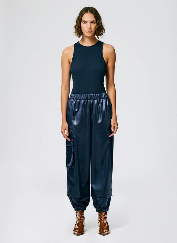 Celia Drape Pull On Wilt Jogger- Long