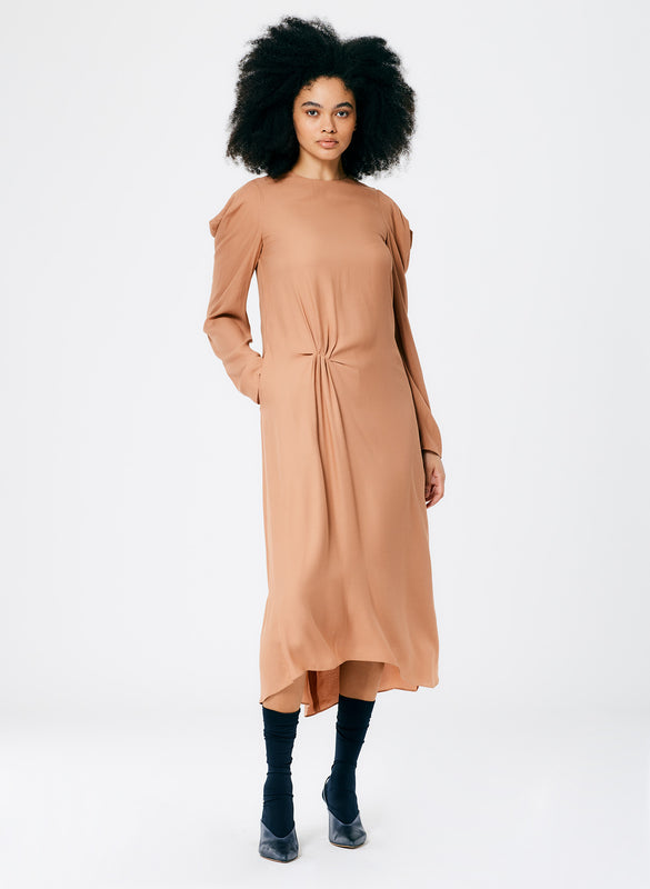 Feather Weight Eco Crepe Dress