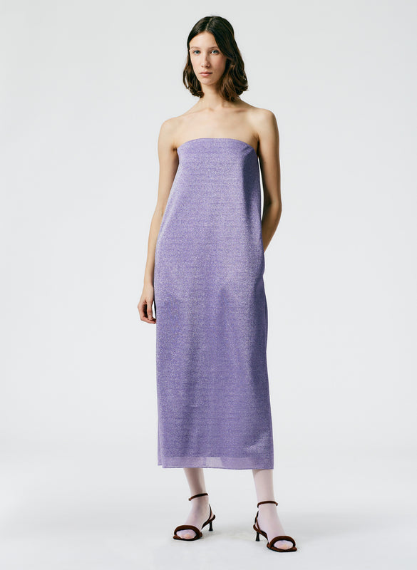 Lurex Haze Strapless Dress