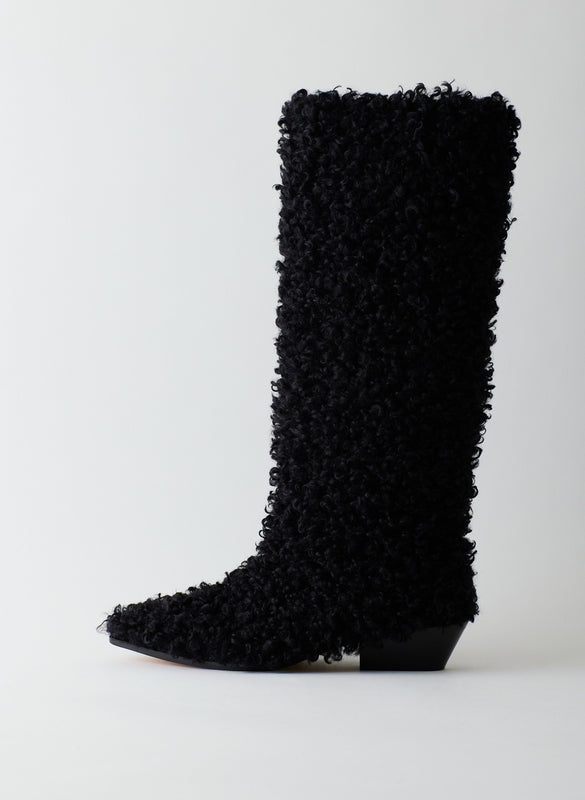 Lola Long Faux Fur Boot