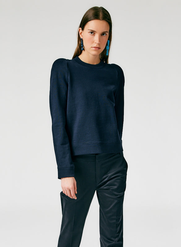 Sculpted Shoulder Sweatshirt