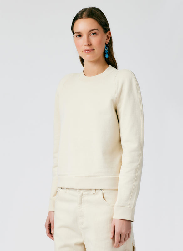 Sculpted Shoulder Sweatshirt