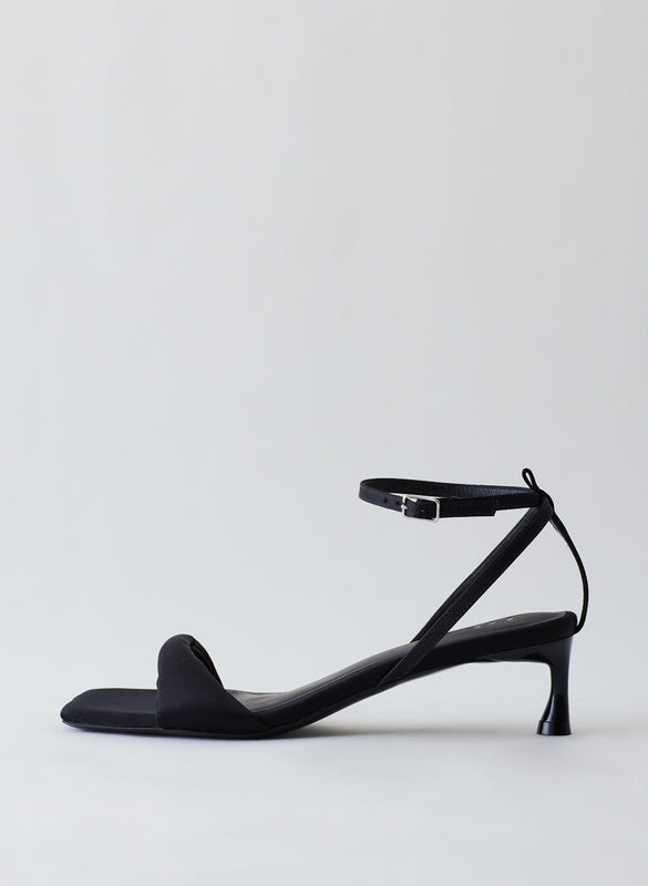 Satin Cameron Sandal