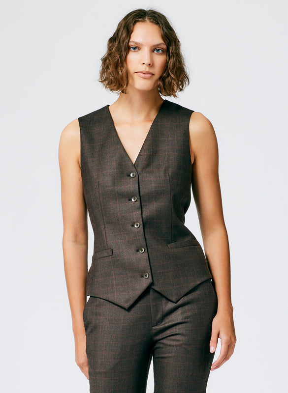 Reed Suiting Wool Vest