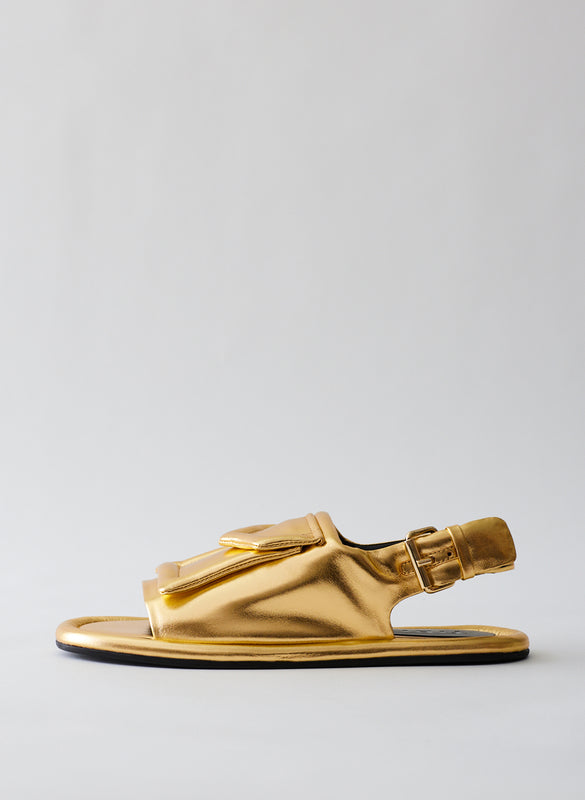 Metallic Slingback Beryen Sandal