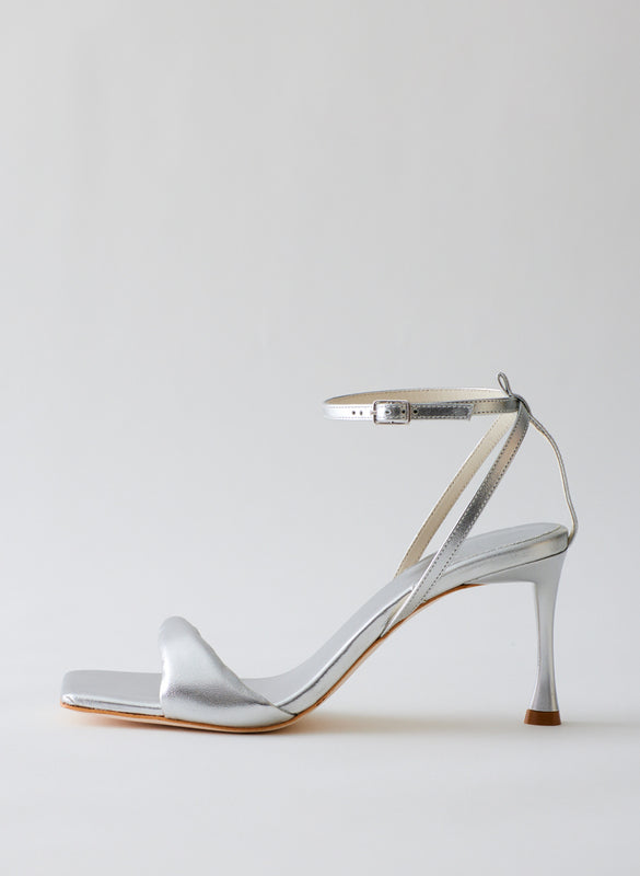 Metallic Hugh Sandal