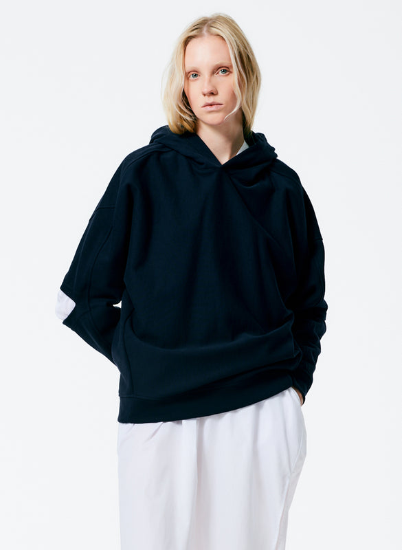 Hooded Cocoon Sweatshirt