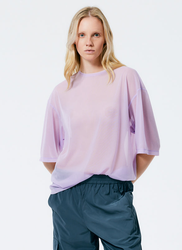 Sheer Gauze Easy T-Shirt